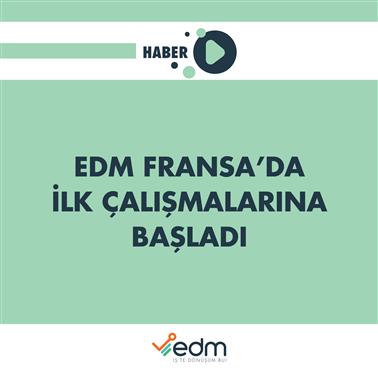  Fransa´da Özel Entegratörlük Pilot Çalışmasına Dahil Olduk.