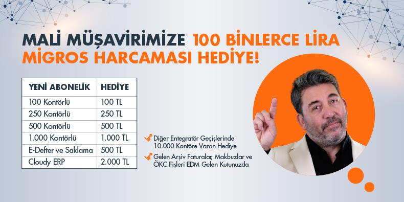 Mali Müşavirimize 100 Binlerce Lira Migros Harcaması Hediye