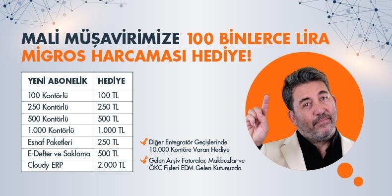 Mali Müşavirimize 100 Binlerce Lira Migros Harcaması Hediye